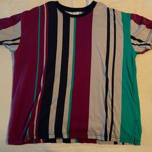 urban outfitters oversized stripe tee